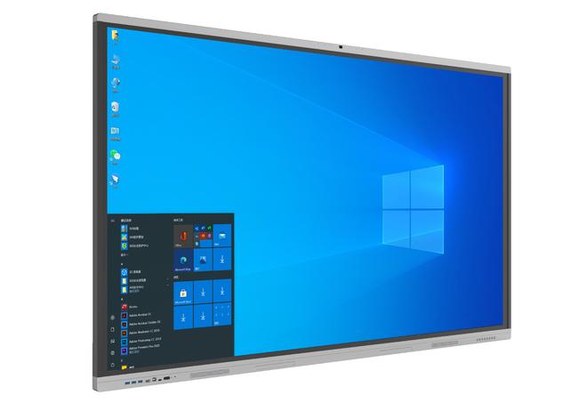 议国产化教育一体机办公会议国产工业大屏信息麻将胡了2模拟器OBOO鸥柏丨110寸会(图4)