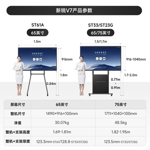议如临现场75英寸触控智慧屏等你来体验！